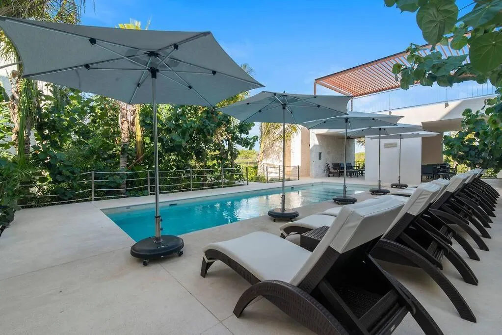 公寓 Akumal Skies Private Terrace W Jacuzzi W Sea Views Walk To Beach